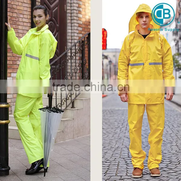 Polyester Taffeta Raincoat With Jacket and Pants photo-6