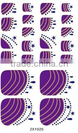 Beauty Sticker GMP Minx Love Sexy Toe Nail Wraps Decals Adhesive Nail Art Stickers photo-3