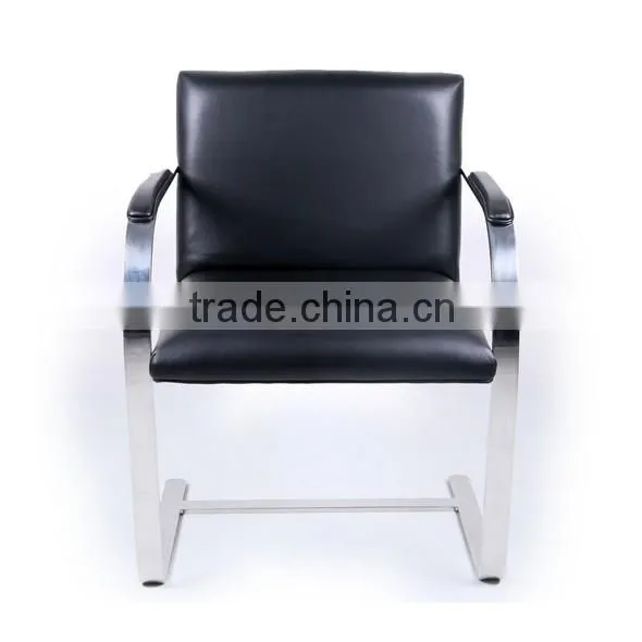 Mies Van Der Rohe Executive Arm Chair - BRNO Flat Chair Reproduction photo-2
