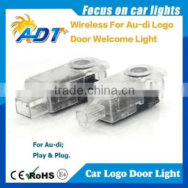 2016 Newest Play and Plug High Power Osr LED Wireless Ghost Shadow Light for Audi