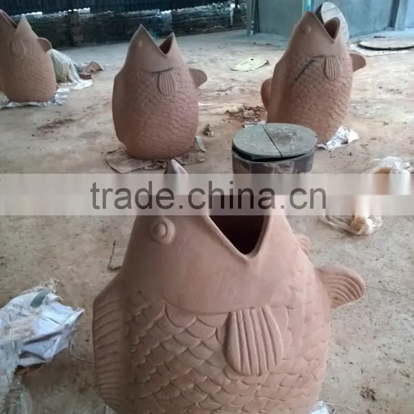 Wholesale Frog Shape Flower Pots, Red Terracotta Flower Pots Garden Decor