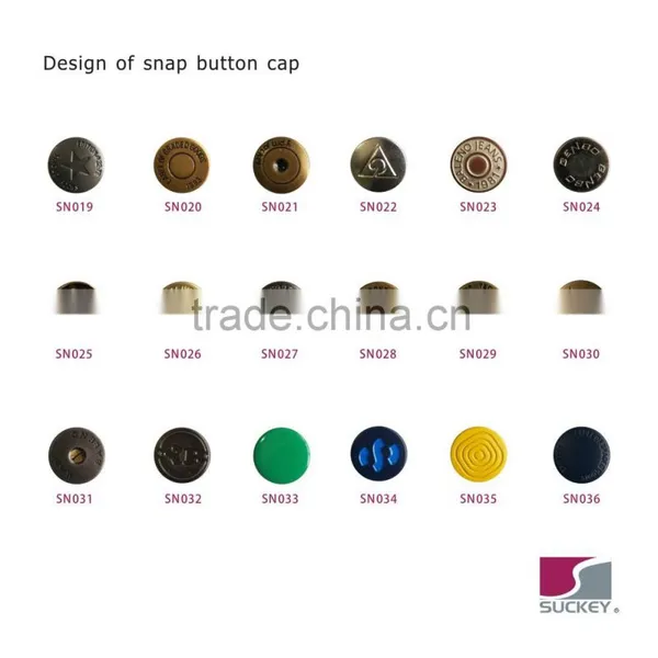 2 Parts Metal Snap Button Snap Fastener Wholesale photo-2