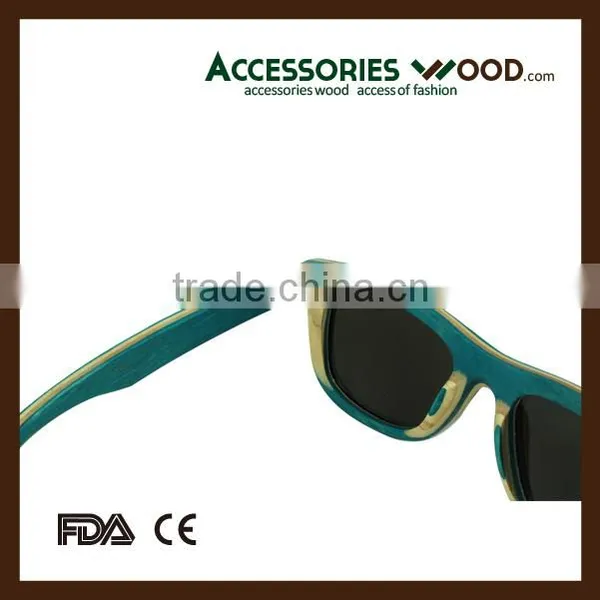 Skateboard Sunglasses China Maple Layered Sun Glass photo-3