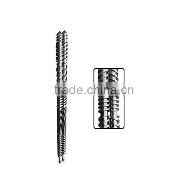 Parallel Twin Screw Barrel Extruder Small/ Mini Twin Screw Barrel for Plastic Pipe and Wires photo-3