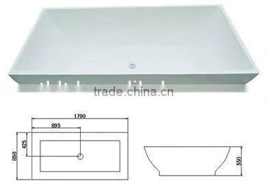 Hot! Luxury Whirlpool Hydro Massage Bathtub With FM Tuner photo-2
