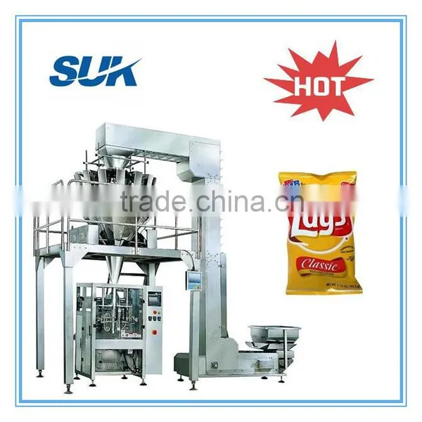 Automatic potato chips packaging machine price