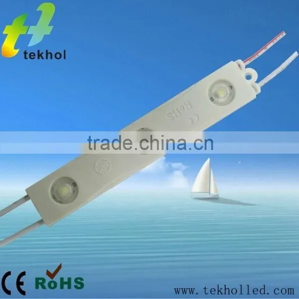 3 Chips SMD 2835 Waterproof Led Injection Module With Lens