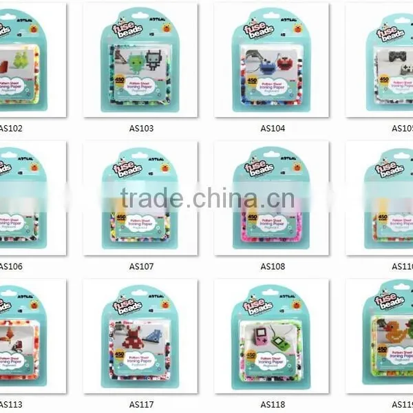 Shenzhen Factory Hot Selling Cheap Plastic Ironing Diy Kids Toys Hama Beads photo-5