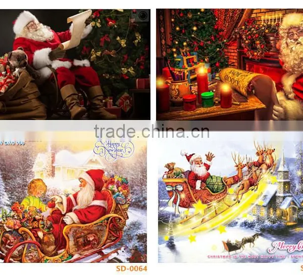 New Arrival Christmas Painting Images Party Decorations photo-3