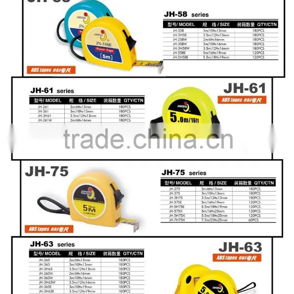 Matt or Bright Dobule Side Tape With Metric Scale 5m Steel Measure Tape With Magnetic Hook From MID CE Factory With OEM Service photo-6