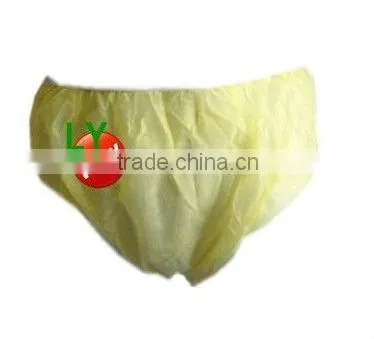 White Disposable Surgical Sexy Nonwoven Underwear photo-2