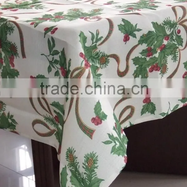 Christmas printed table cloth