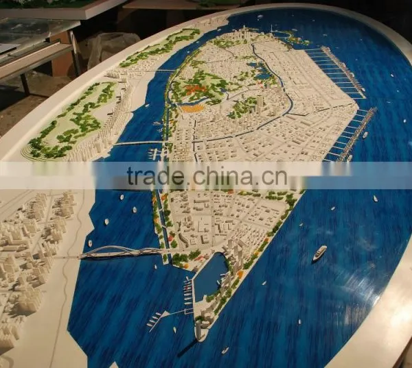 Master Planing Miniature Building Model With LED Lighting System photo-2