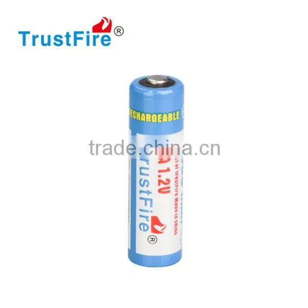 Trustfire Original Factory Cylindrical Battery 1.2V Rechargeable AA NI-MH Battery 2500mAh With Nipple Top photo-2