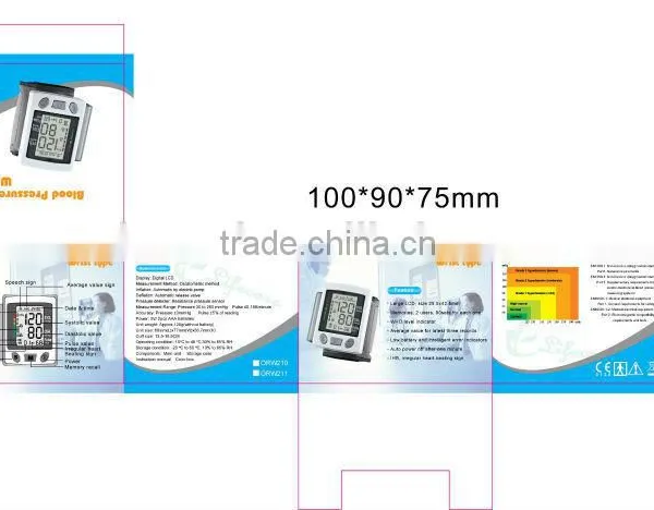 Wrist Type CE Approved Blood Pressure Monitor Healthcare Supplier photo-2