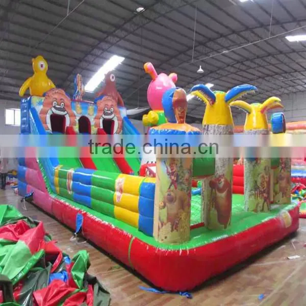 Amusement Park Kids Game Inflatable Castle/sale Cheap Bouncy Castles China photo-2