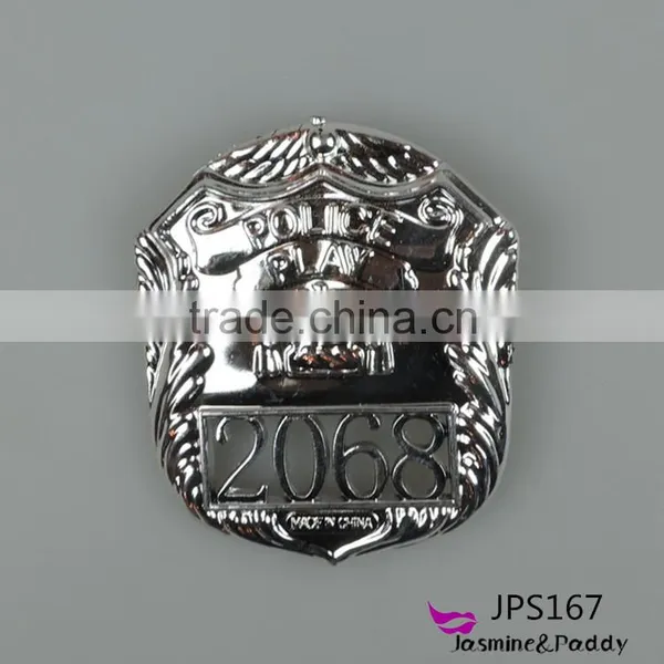 Hot Sale Plastic Badges Police Hat Badge