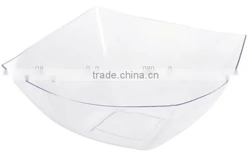 Square Plastic Salad Bowl 19.5cm photo-3