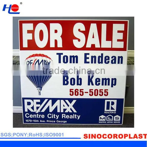 Convenient to Move and Pollution-free Polypropylene Hollow Indoor Signboard photo-2