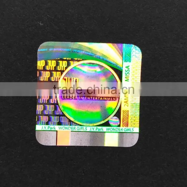 Famous Designer Design Hologram 3d Sticker With Competitive Price photo-6