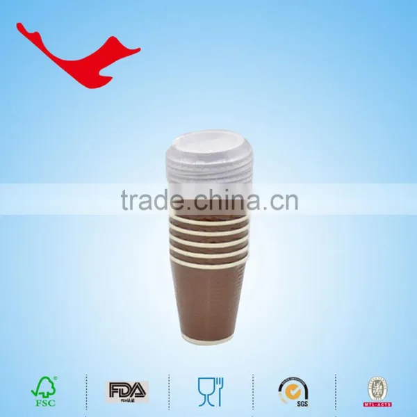 Disposable Food Container French Coffee Cups With Lids