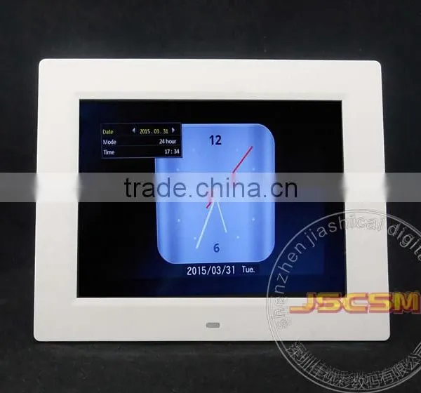 Factory Supply 10inch Mp4 Electronic Poster Player Video Loop Player With Clock and Calendar for Christmas Gifts photo-3