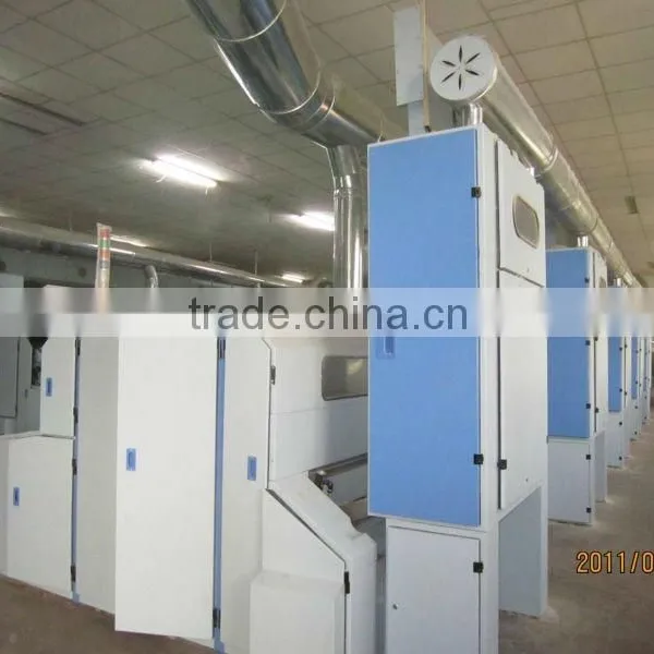 Carding machine with Automatic chute feeder machine unit