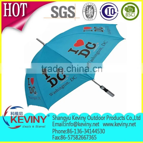 Bumbershoot Printing Umbrella Straight Auto Open Cheap Umbrella photo-3