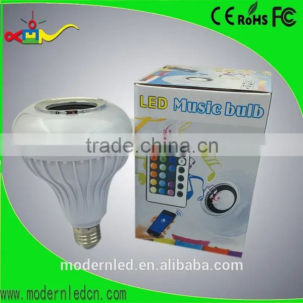 24keys ir Remote 12w Bluetooth Smart Bulb photo-3