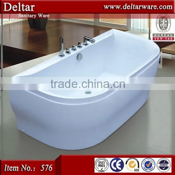 Acrylic Rectangular Hot Tubs, Bathtub With Skirt Panel, Wholesale Bath for Hotels photo-2