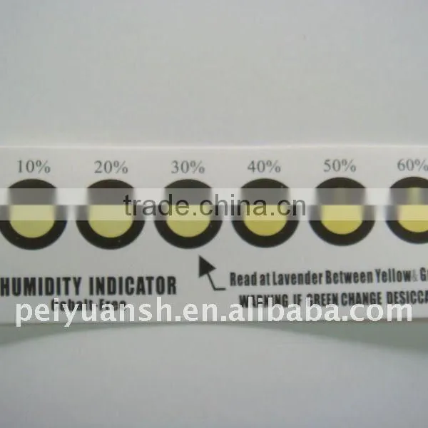 Humidity Indicator Card Sheet Six Dots Cobalt Free photo-2