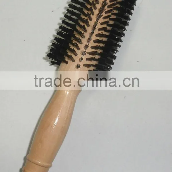 Newest Nylon Wooden Hair Brush