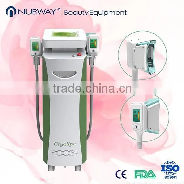 220 / 110V Promotion !!! High Quality Cryo Slimming Machine Freeze Fat Vacuum Cryolipolysis Liposuction Weight Loss 50 / 60Hz photo-2