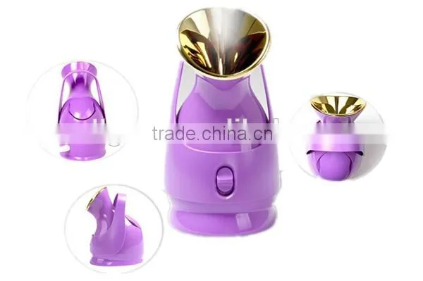 Hot Selling Beauty Product USB Rechargeable Portable Nano Handy Mist and Facial Steamer photo-3