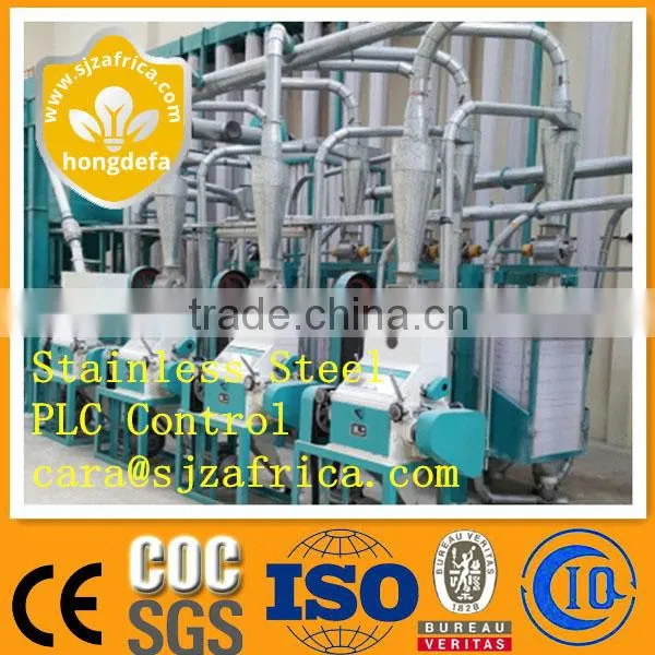 Africa Corn Mill Maize Flour Milling Machine Better Sale With Advanced Technology