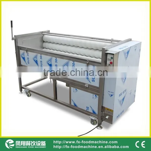 MSTP-1000 High Efficiency Potato Washng and Peeling Machine,fruit Washing Machine,commercial Vegetable Washer With Attrition photo-3