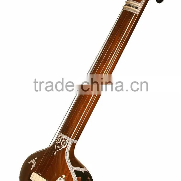 TANPURA Tambura WITH FIBER BOX Indian Musical Instrument Rajasthan India photo-3