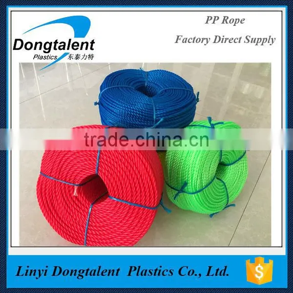 100% PE Virgin Polythylene Rope 20mm Color Rope photo-5
