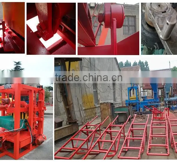 QTJ4-26 Concrete Paver Brick Machine in Mozambique photo-2