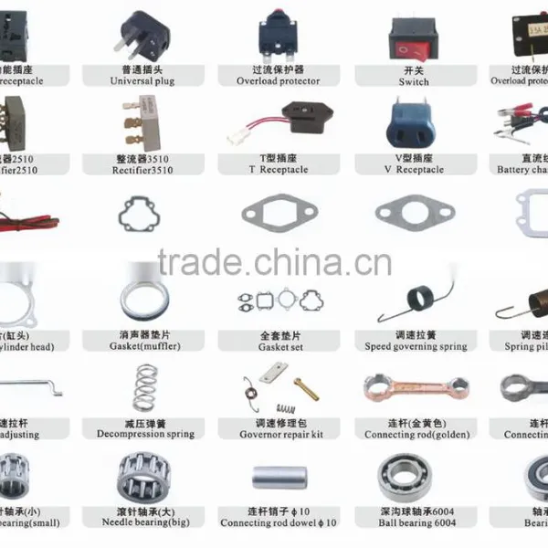 Spare Parts 650w Et950 Et650 Small Portable Gasoline Generator photo-4