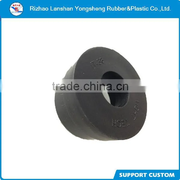Low Price High Quality Black PP Injection Molding Parts Plastic Plug photo-4