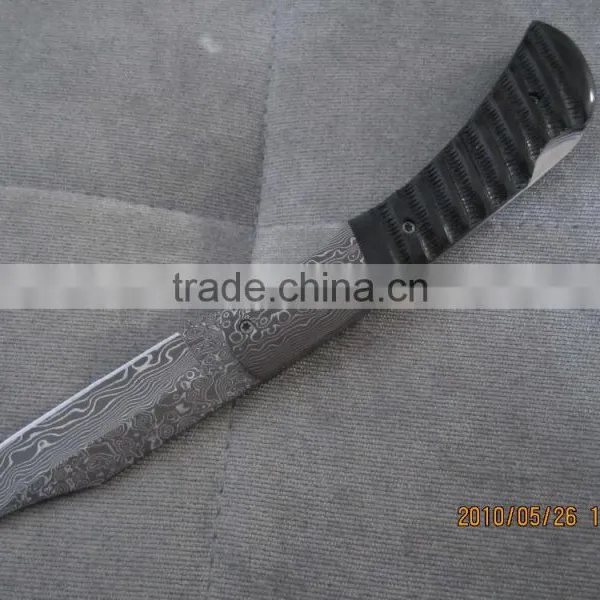 Damascus Knife Survetement Pocket Knife photo-6