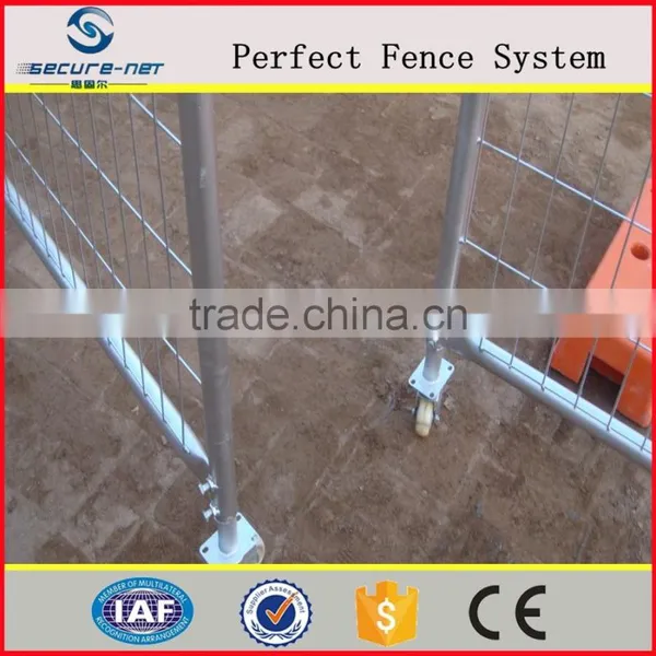 Non Coated Frame Finishing and Heat Treated Pressure Type Mobile Fence photo-3