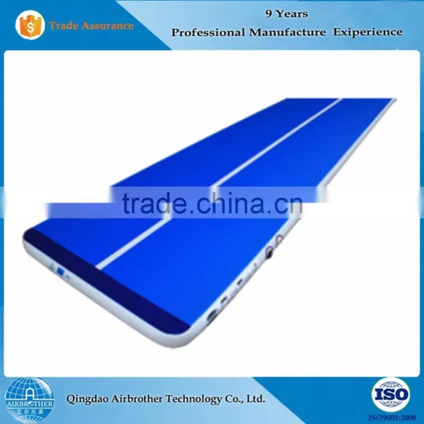 Wholesale High Quality Double Wall Fabric Inflatable Air Tumble Track for Gymnastics photo-2