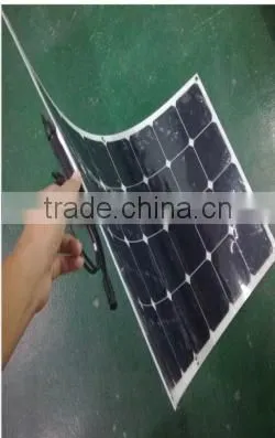 100W/18V Semi Flexible Solar Cell Panel photo-3