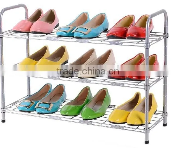 Vivinature Metal Wire 16Pair Shoe Rack, White photo-2