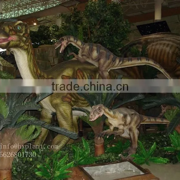 Artificial Fern Fake Green Plant Decor for Dinosaur World Theme Park photo-6