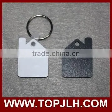 Wholesale China Blank Coated Custom Printed Light Wood Keychain photo-5