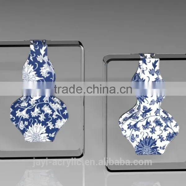 Wholesale Customized Chinese Classic Style Perspex Plexiglass Acrylic Flower Vase photo-4