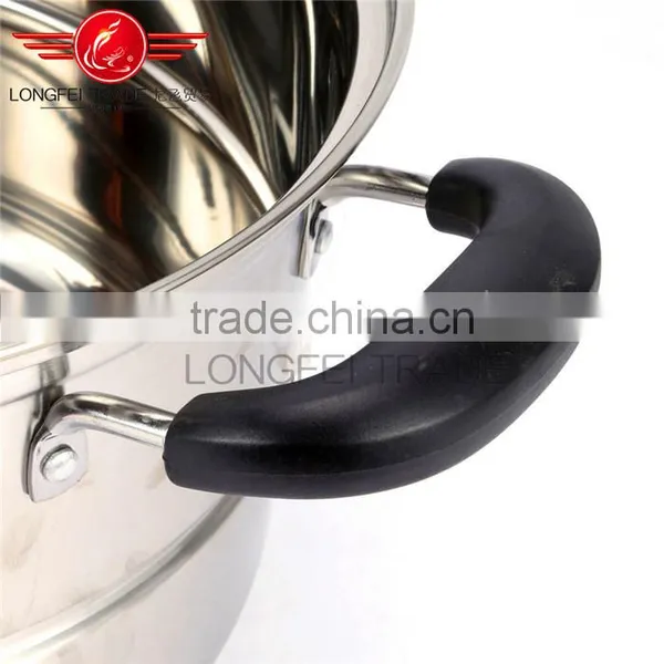 Hot Selling Stainless Steel Steamer Cooking Pot With Hollow Handles and Metal Lid photo-4